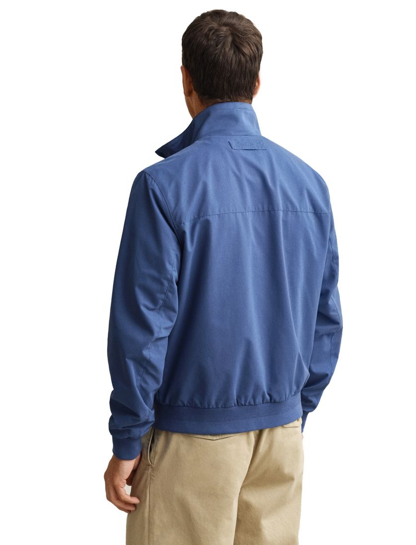 Blauwe tussenjas Gant normale fit kort