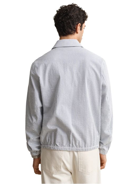 Gant jas blauw gestreept polyester