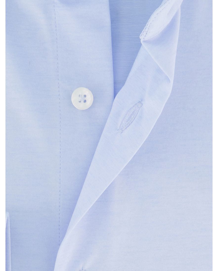 Xacus overhemd lichtblauw normale fit