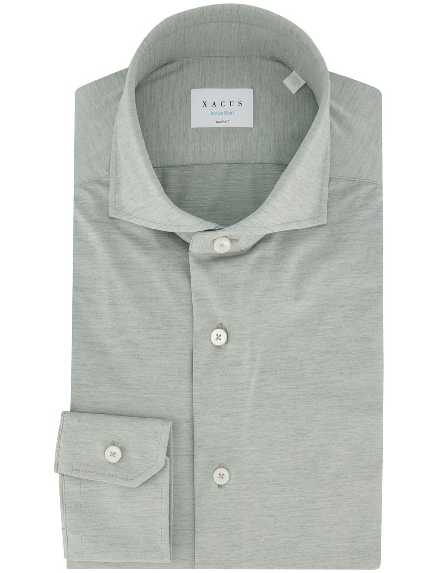 Xacus Active overhemd groen cutaway