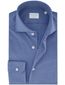 Xacus overhemd blauw normale fit cutaway boord