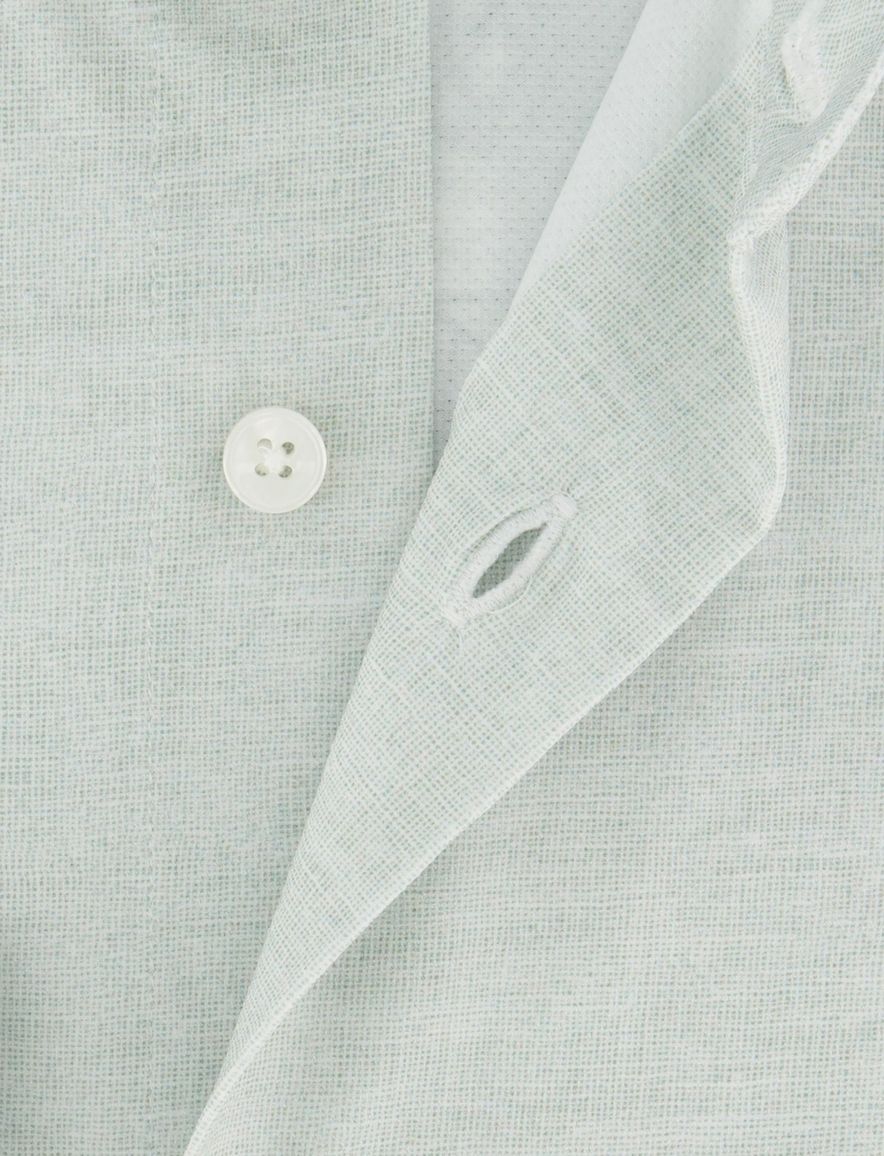 Xacus overhemd lichtgroen normale fit cutaway