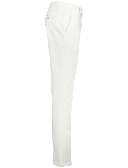 Witte Barmas Roger flatfront broek (31 tekens)