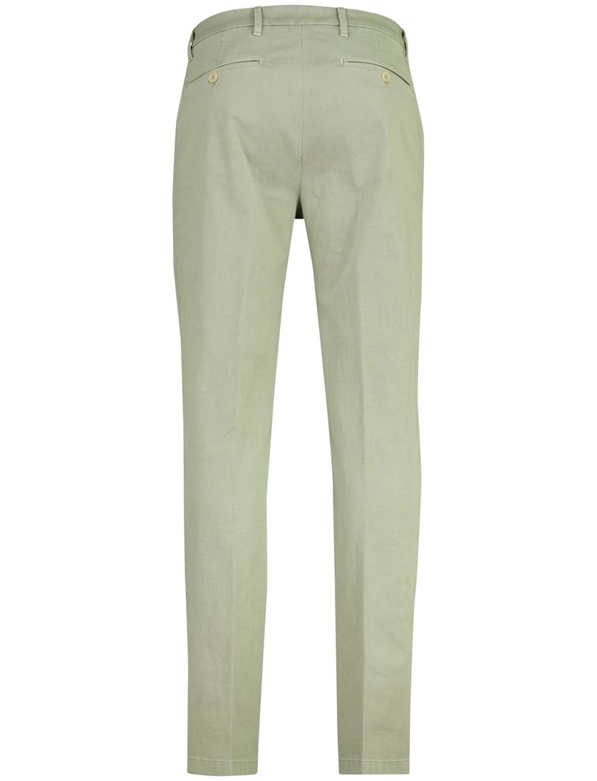 Broek Barmas Roger flatfront groen