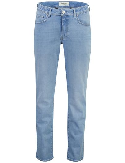 Barmas Blauwe jeans Barmas Dean 5 pocket zonder omslag katoen