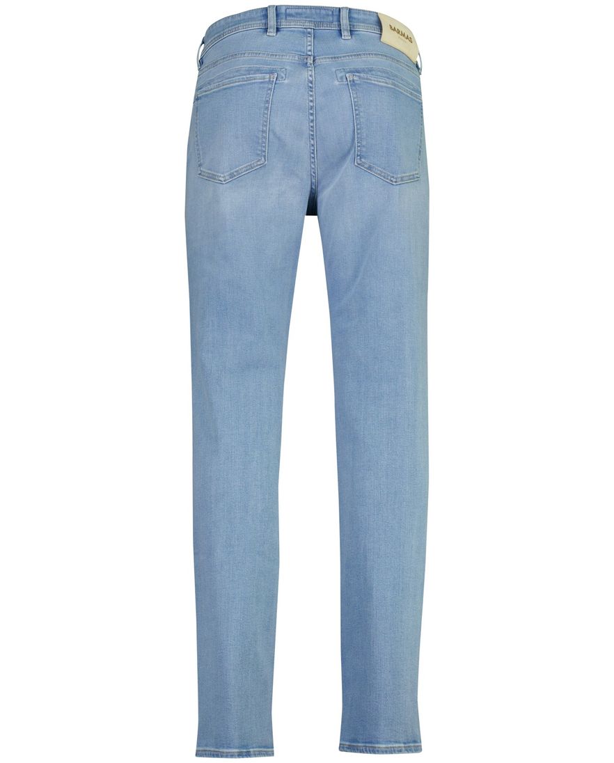 Barmas Dean 5 pocket jeans blauw zonder omslag