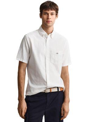 Gant wit linnen gant overhemd