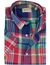 Overhemd Gant Regular Fit Madras korte mouw geruit multicolor