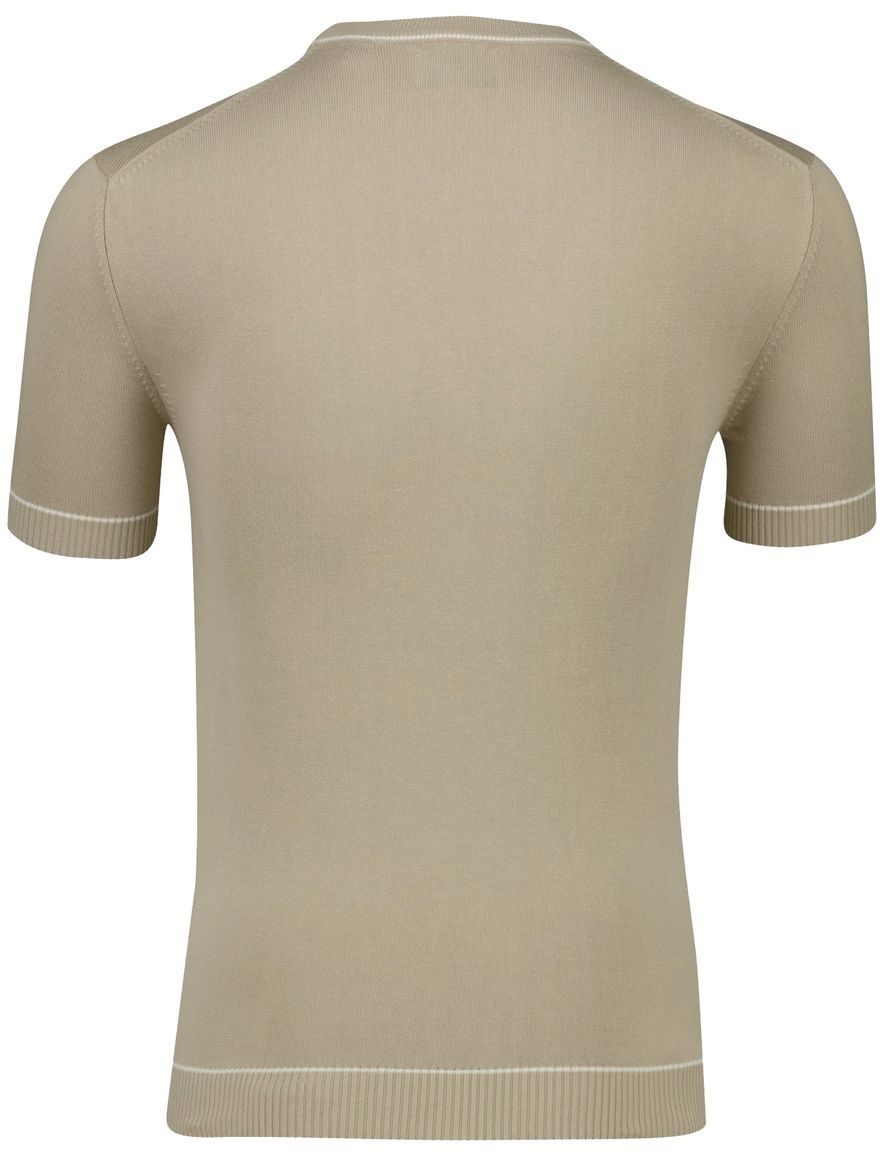 T-shirt beige Gant witte randen
