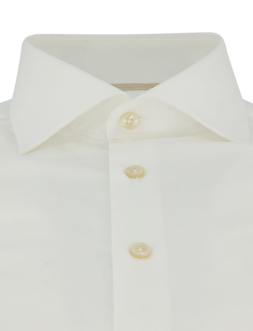 Slim Fit mouwlengte 7 overhemd wit