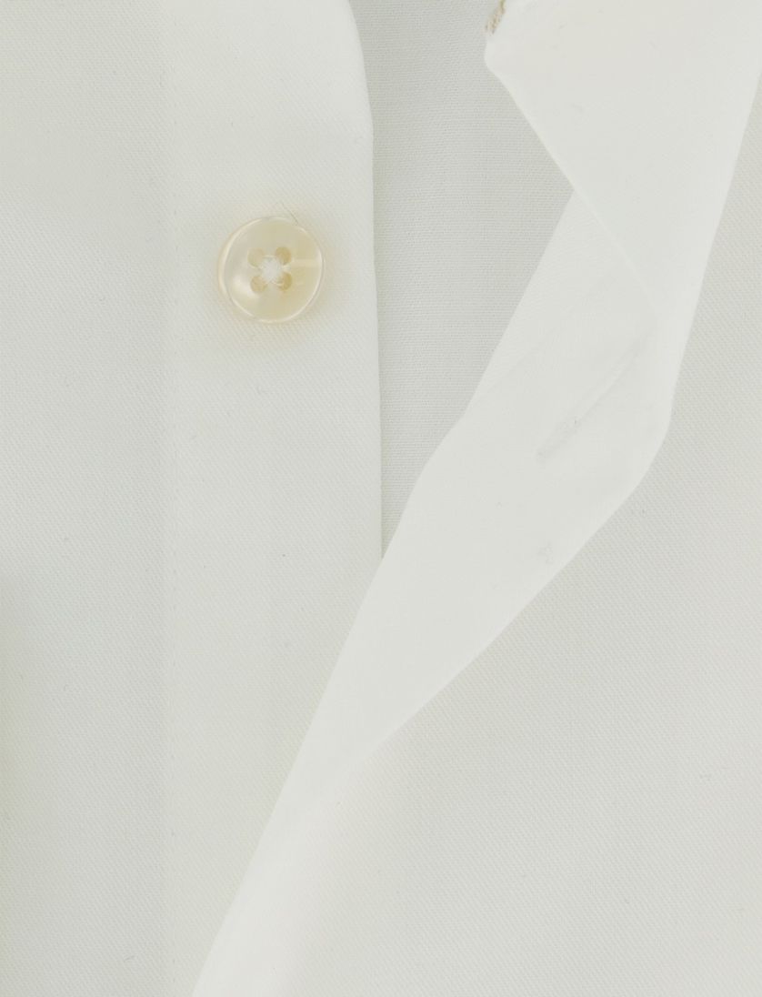 Slim Fit mouwlengte 7 overhemd wit