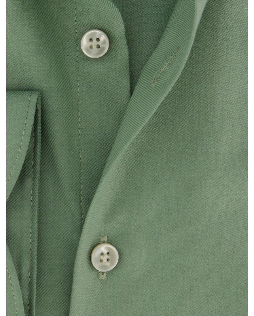 Groen John Miller overhemd normale fit strijkvrij