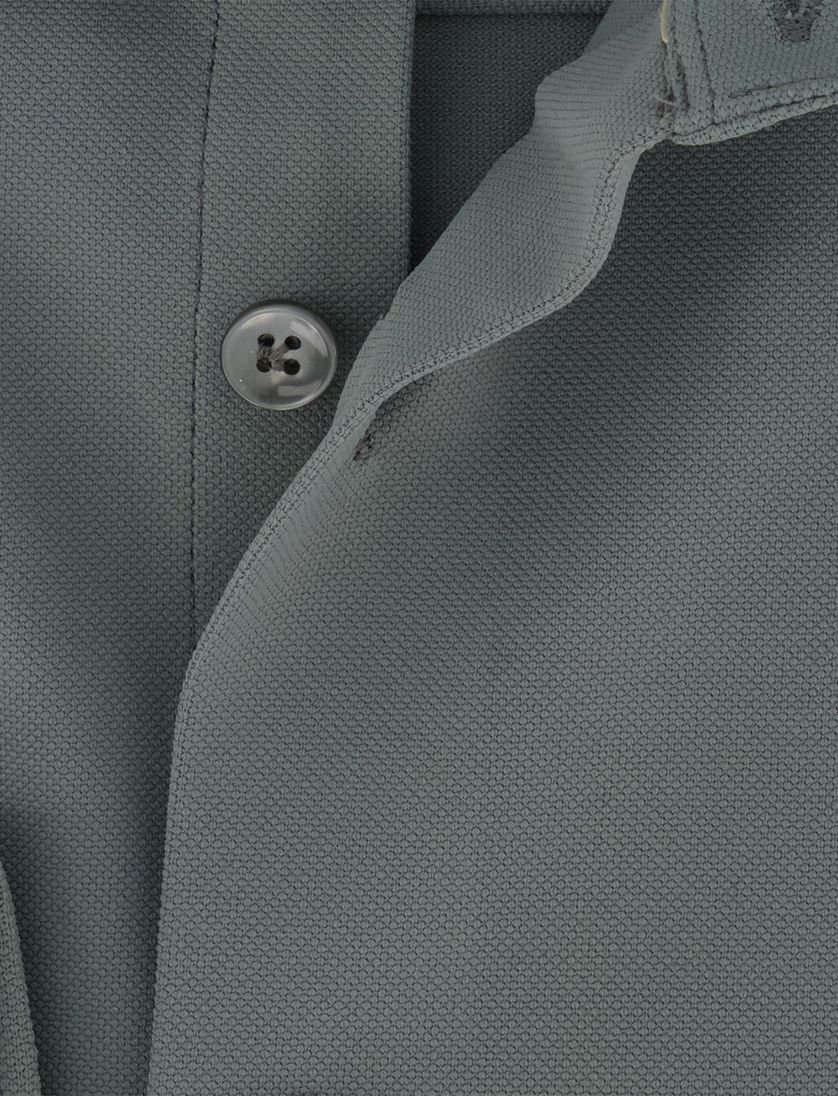 Overhemd groen John Miller hyperstretch mouwlengte 7 wide collar