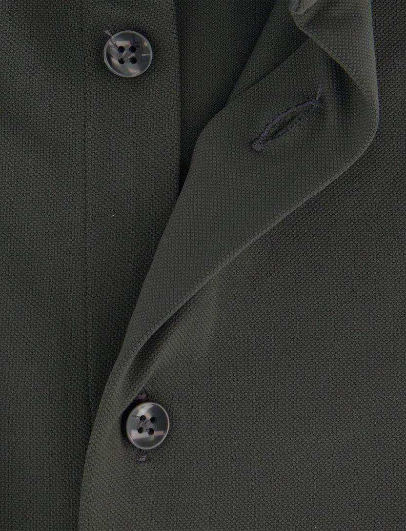 Overhemd donkergroen John Miller slim fit ml7