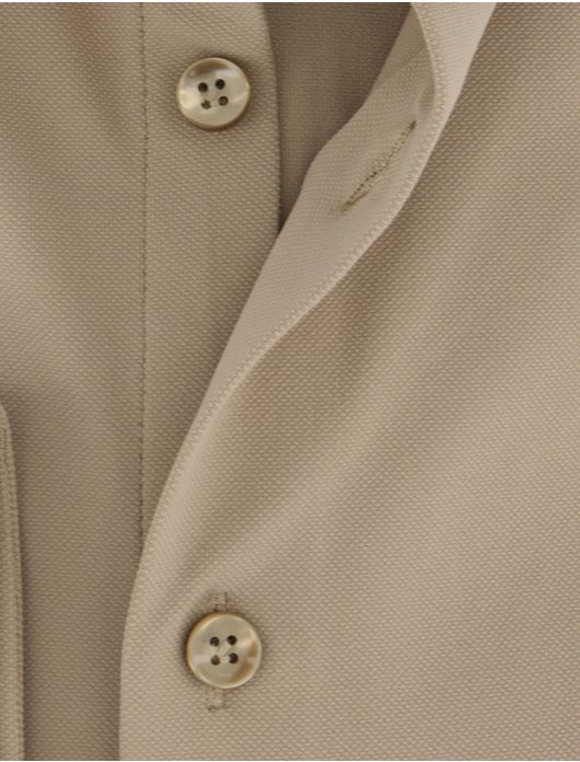 John Miller slim fit ml 7 overhemd beige