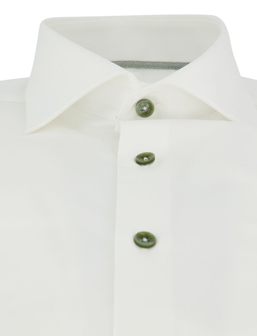 Witte overhemd Ledub Slim Fit effen