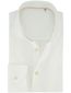 Witte overhemd Ledub Slim Fit effen strijkvrij
