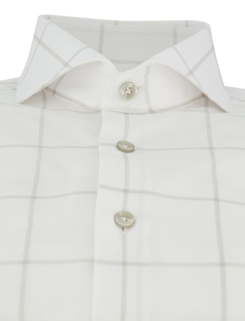 Overhemd John Miller wit Tailored Fit