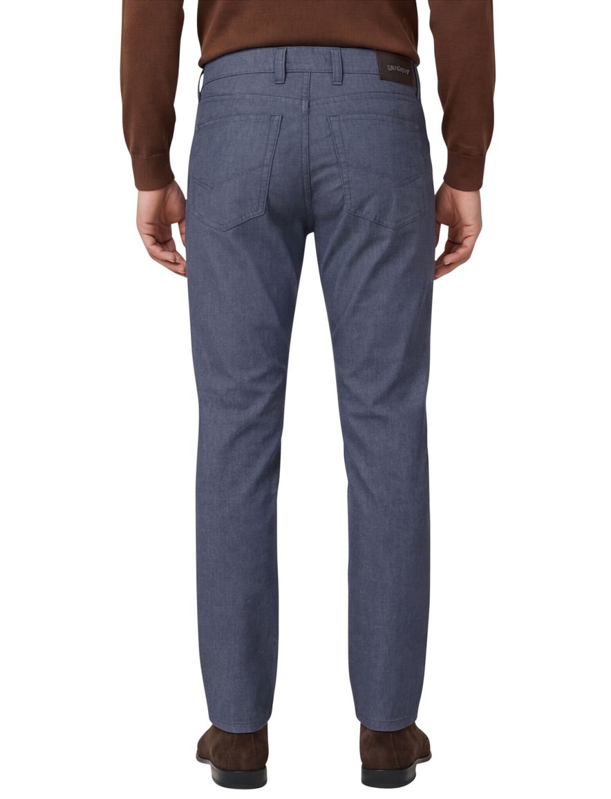 Gardeur pantalon modern fit blauw gemeleerd
