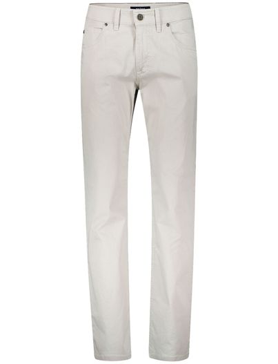 Gardeur Gardeur pantalon 5-pocket beige katoen normale fit
