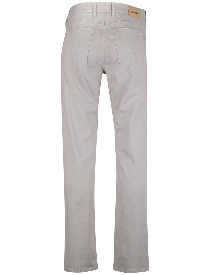 Gardeur pantalon 5-pocket beige katoen normale fit