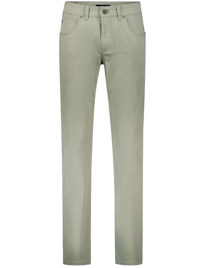 Gardeur Gardeur pantalon 5-pocket groen normale fit katoen