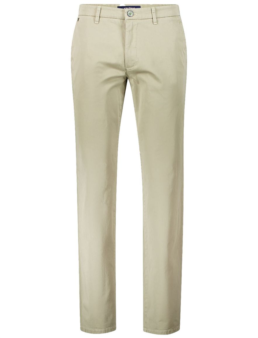 Gardeur pantalon flatfront khaki normale fit