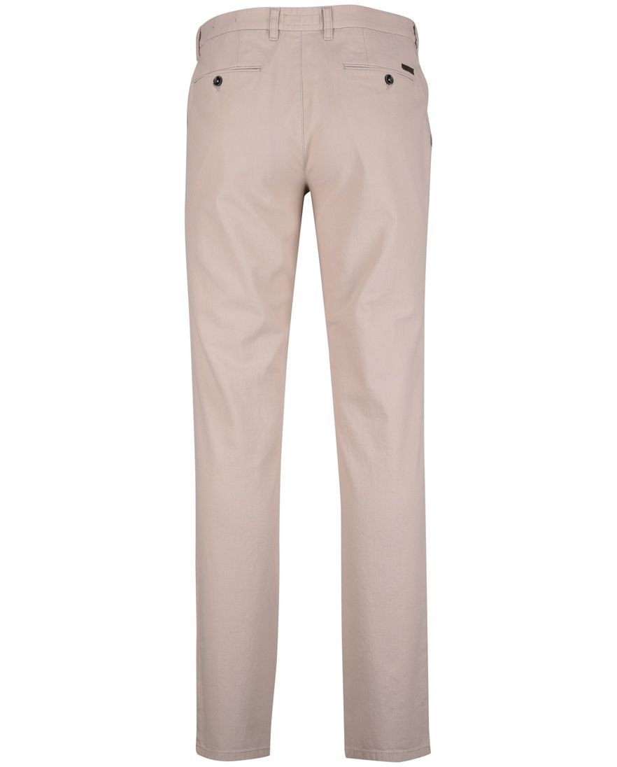 Beige pantalon Gardeur normale fit flatfront model