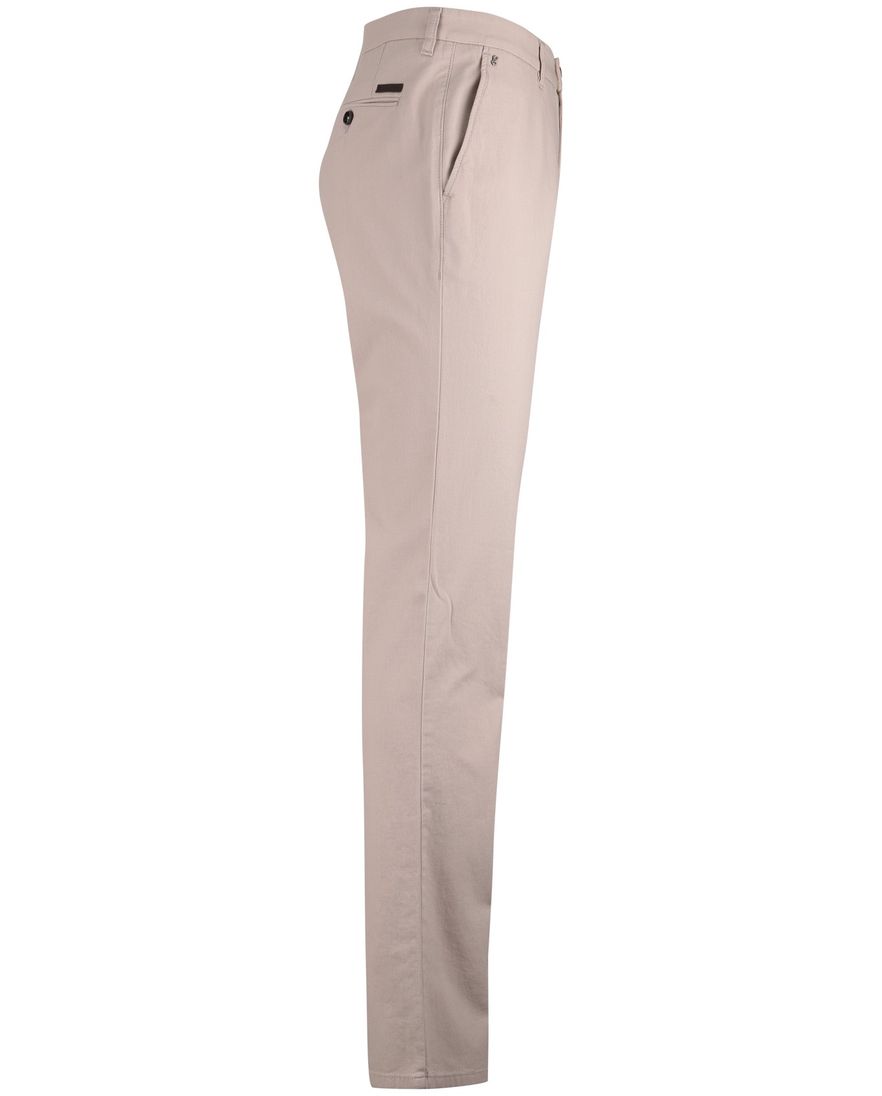 Beige pantalon Gardeur normale fit flatfront model