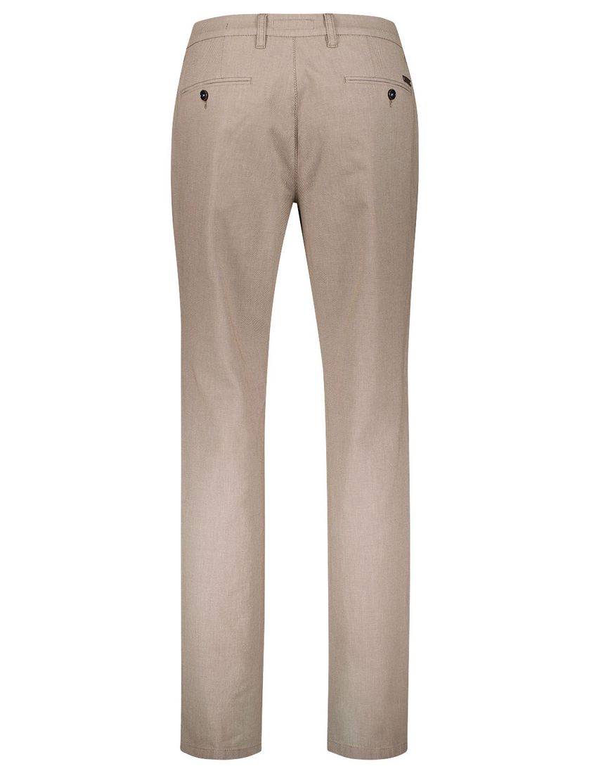 Beige Pantalon Gardeur Modern Fit Bono katoen
