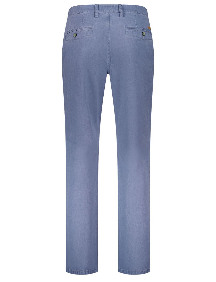 Blauwe pantalon Gardeur Modern Fit Benito katoen