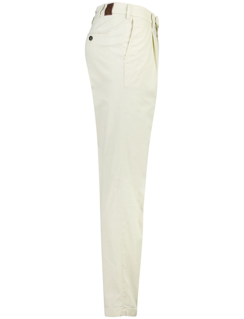 pantalon Gardeur Tybalt beige flatfront model normale fit