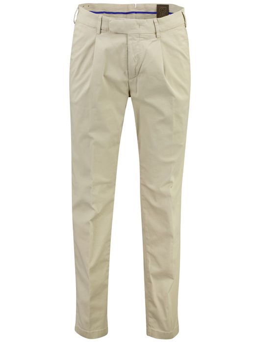 Gardeur Tolino beige pantalon normale fit