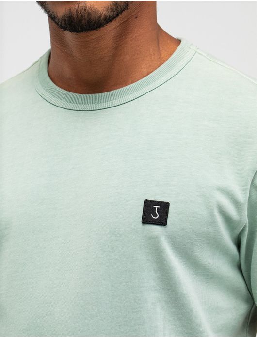 Butcher of blue shirt turqoise gemeleerd