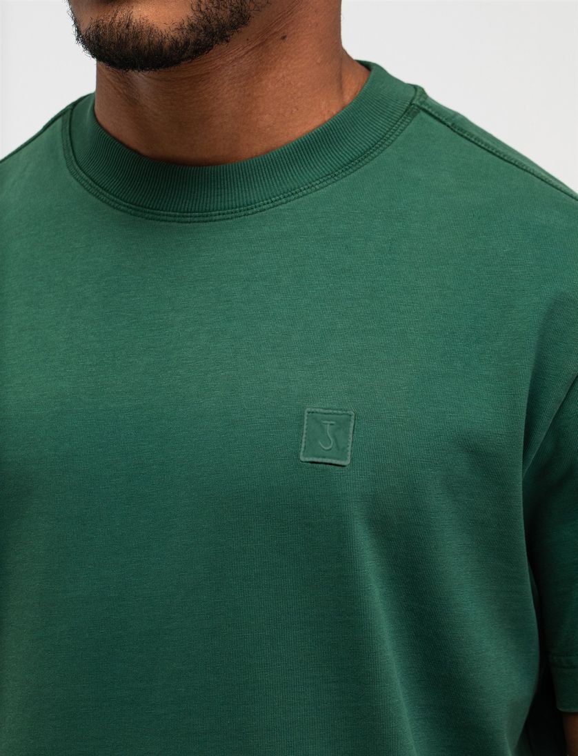 groen katoen shirt Butcher of blue effen