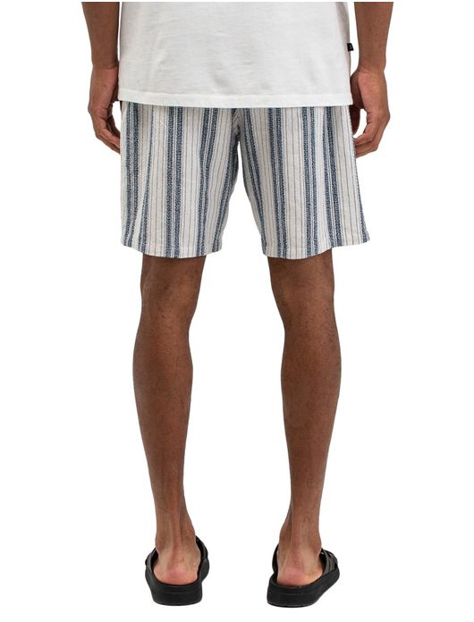 Butcher of Blue bermuda blauw gestreept deel van set