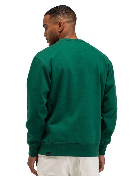 Butcher of Blue sweater groen witte opdruk