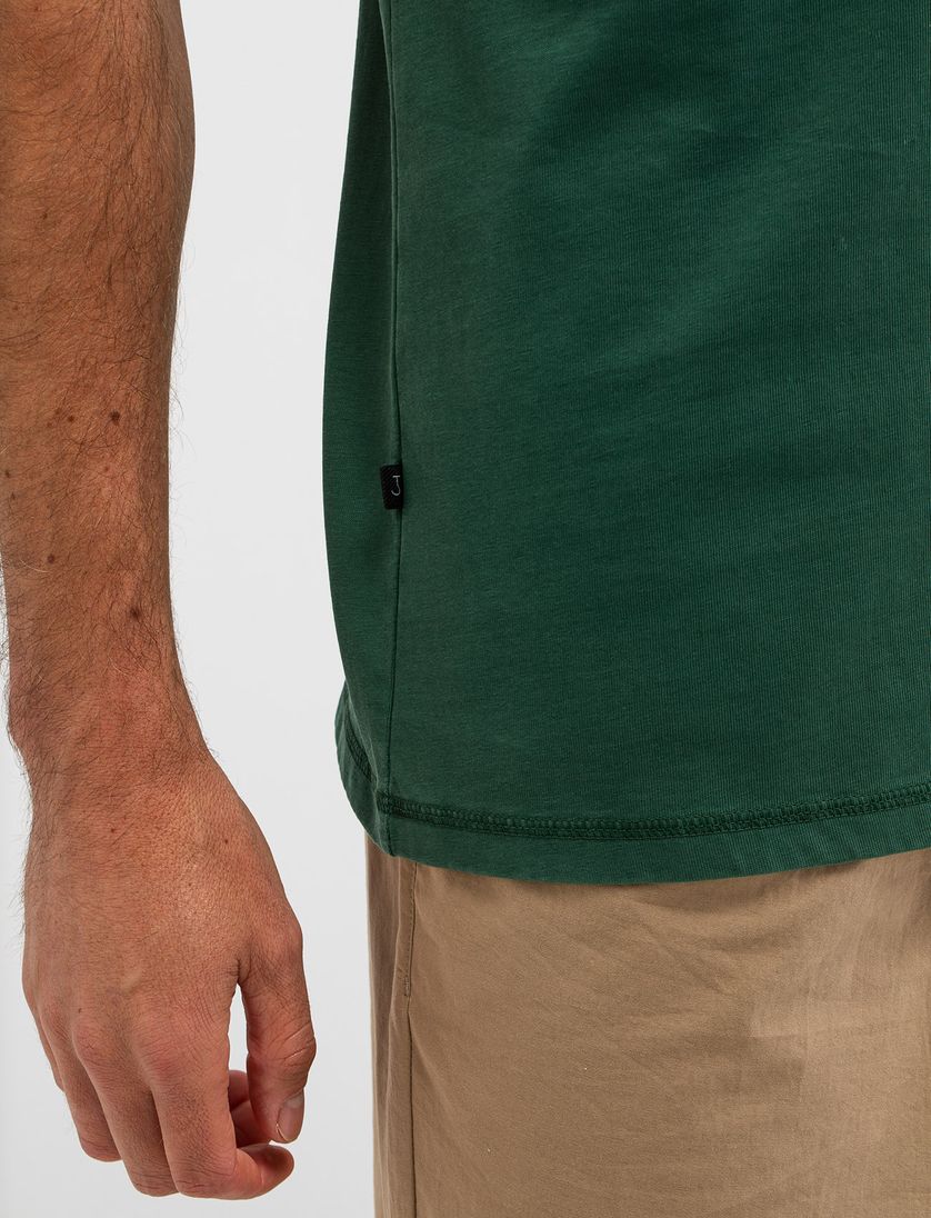 T-shirt Butcher of Blue groen ronde hals met opdruk