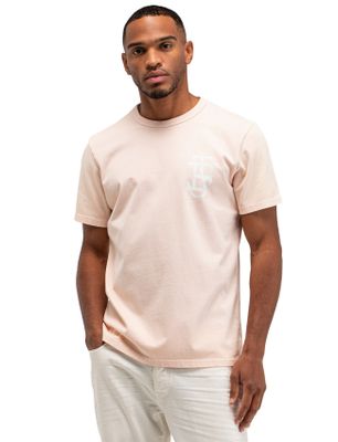 Butcher of Blue T-shirt roze Butcher of Blue opdruk wit