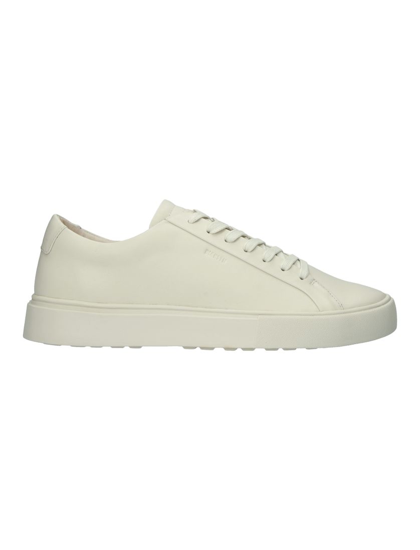 Blackstone sneaker leer creme laag