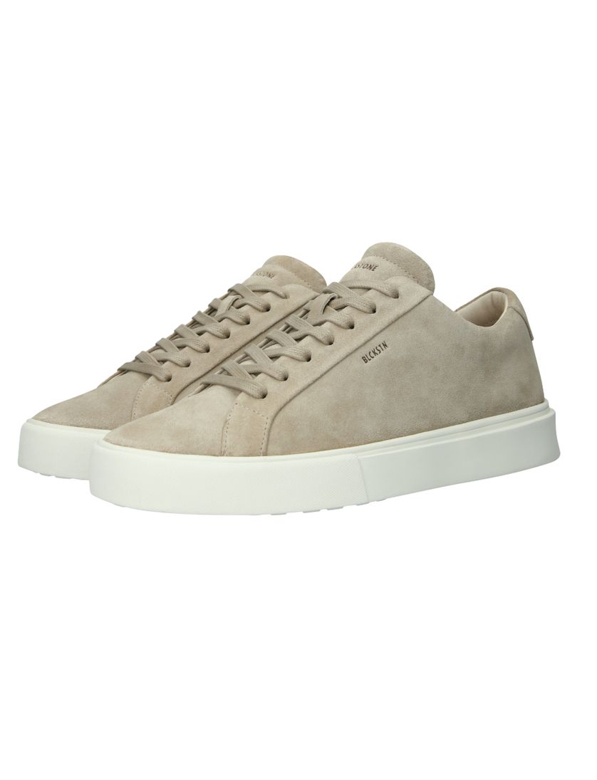 Blackstone lage sneaker beige suede