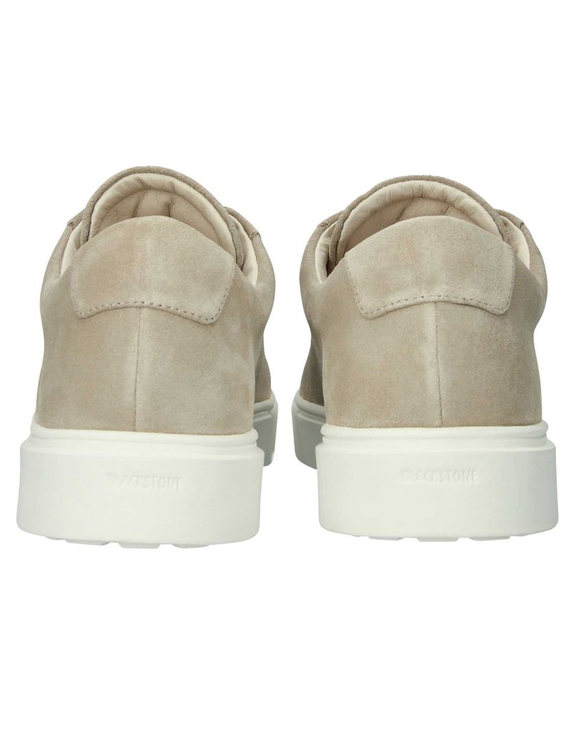 Blackstone lage sneaker beige suede