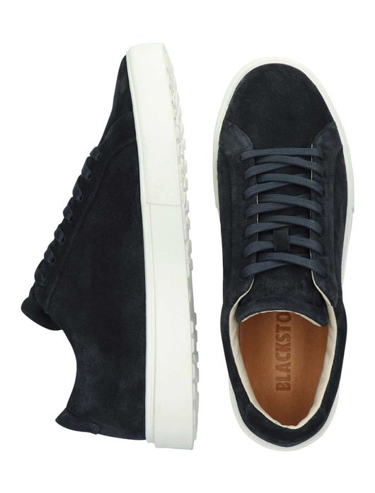 Blackstone sneakers donkerblauw suede