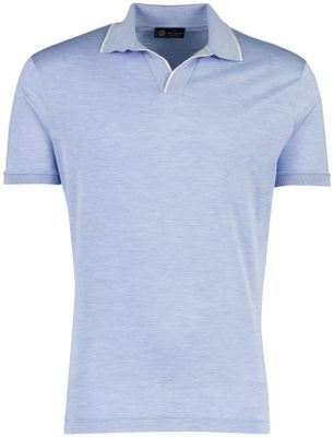 Paul & Shark lichtblauw poloshirt normale fit Paul & Shark