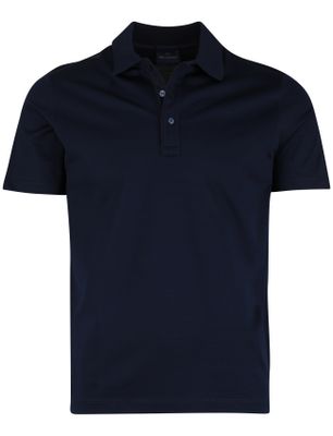 Paul & Shark Paul & Shark Polo Donkerblauw effen donkere knoop