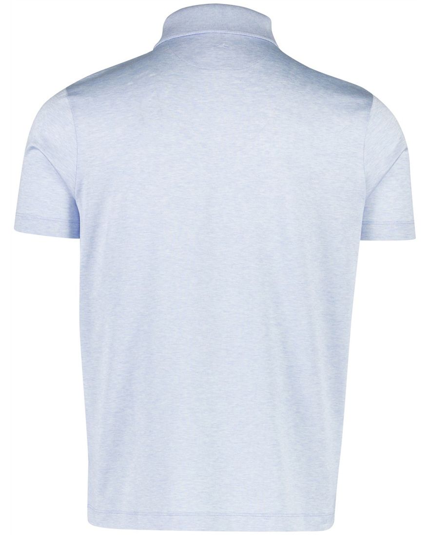 Paul & Shark poloshirt 3 knoops lichtblauw