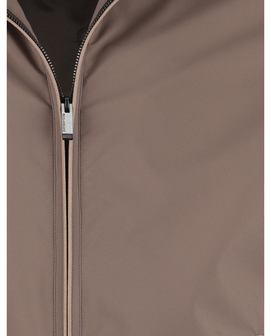 Beige zomerjas Paul & Shark rits waterafstotend