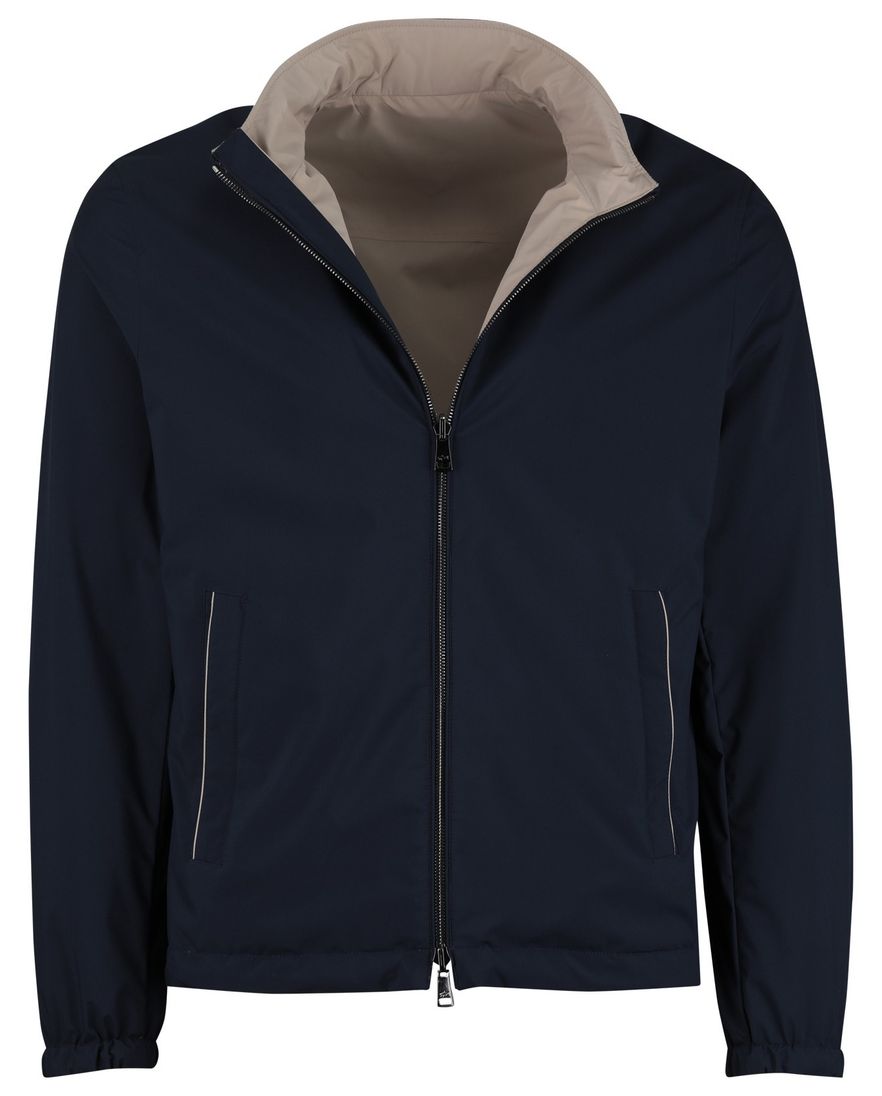 Reversible zomerjas Paul & Shark Donkerblauw en beige