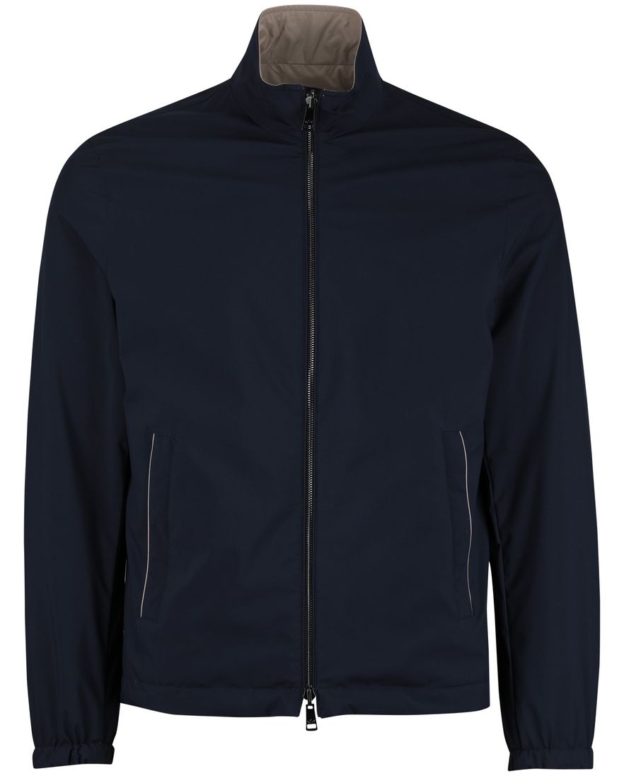 Reversible zomerjas Paul & Shark Donkerblauw en beige