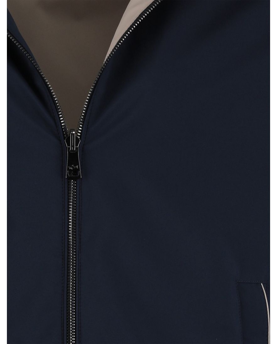 Reversible zomerjas Paul & Shark Donkerblauw en beige